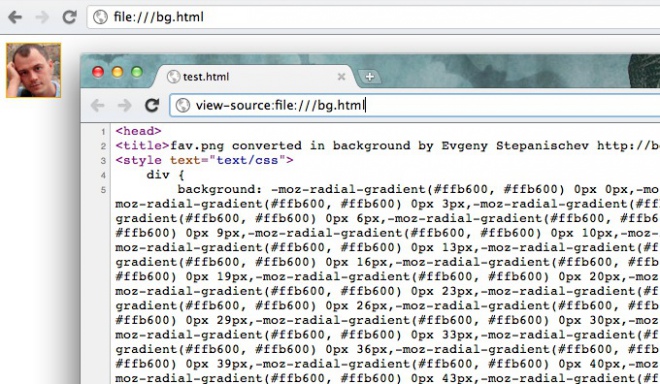Картинка на чистом CSS (130.69КиБ)