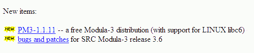 Modula "bugs'n'patches" (3.8Kb)